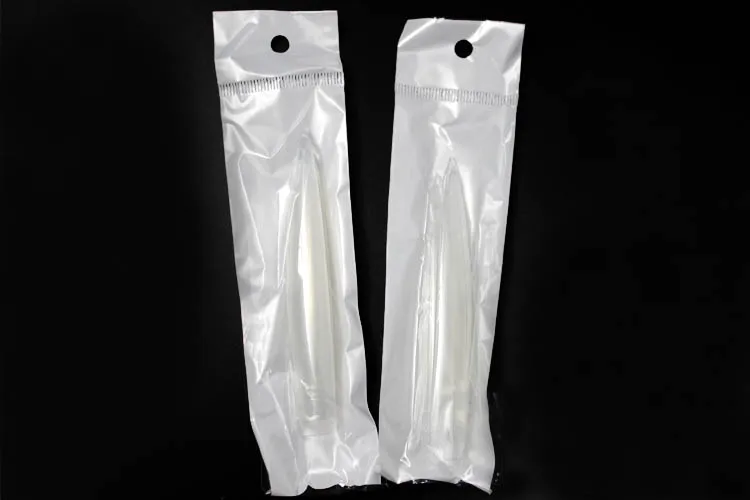 TSZS Art Salons ABS Nail Tips With Designs Nail Tips Manufacturer Half Cover Long Display False Nail Tips