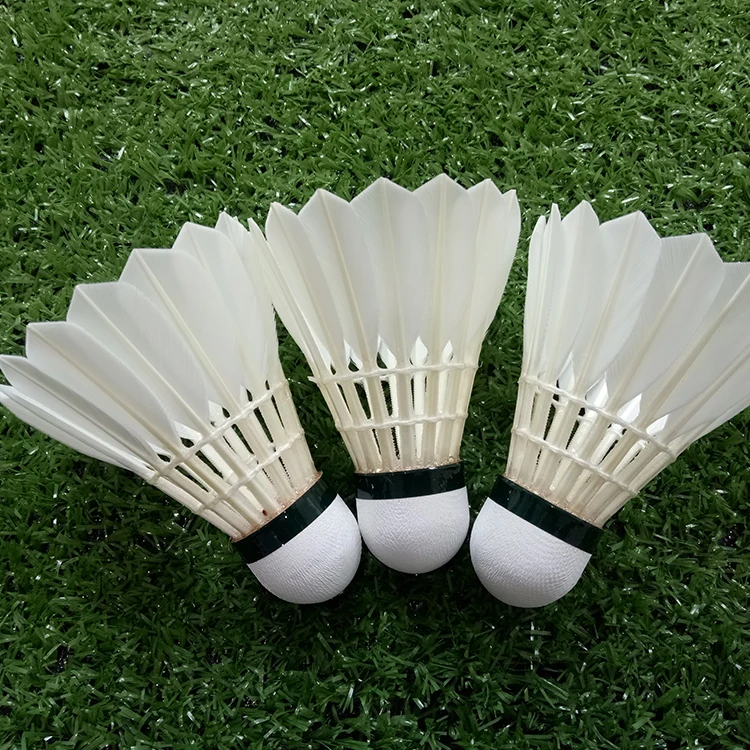 
Super Quality Goose Feather Badminton Shuttlecock 