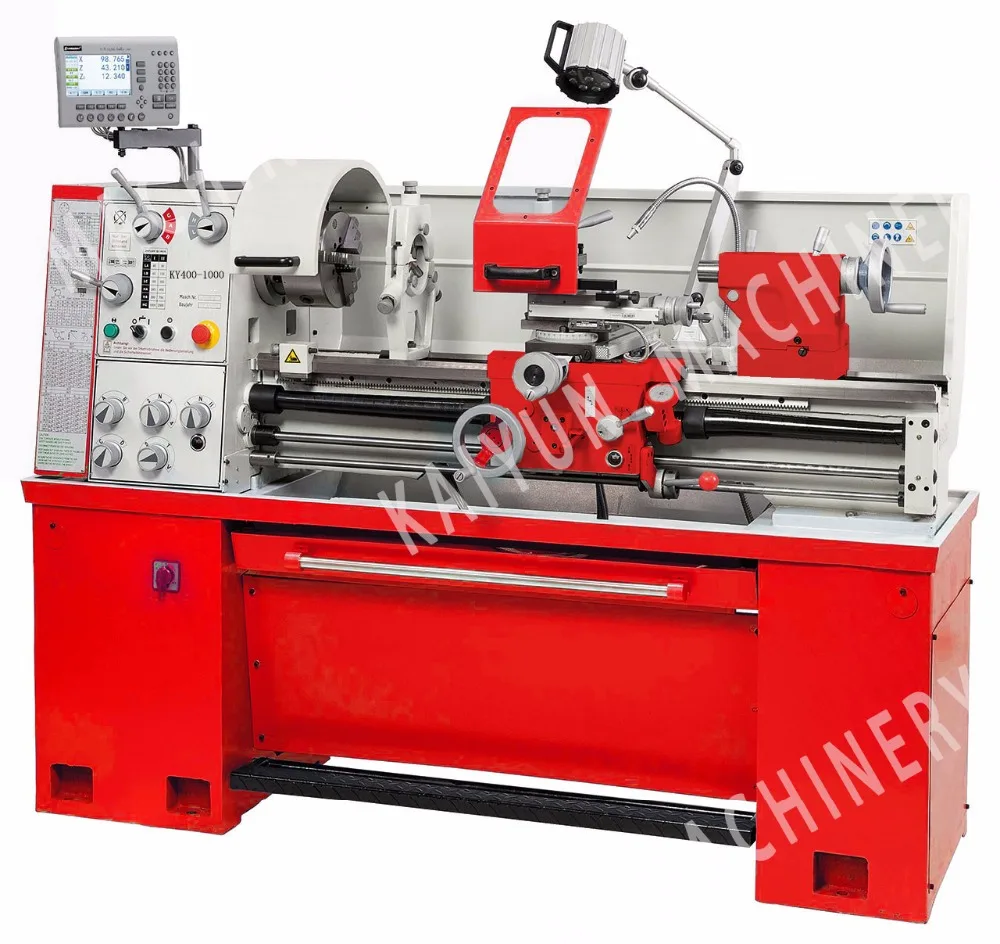 Universal Engine Horizontal Bench Lathe Machine for Household Hobby(KY400-1000)