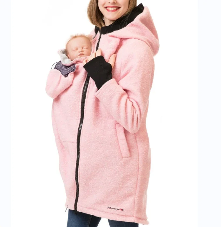 New 3 in 1 Winter Maternity Parka fur coat women coats ladies pregnant woman jacket and coat