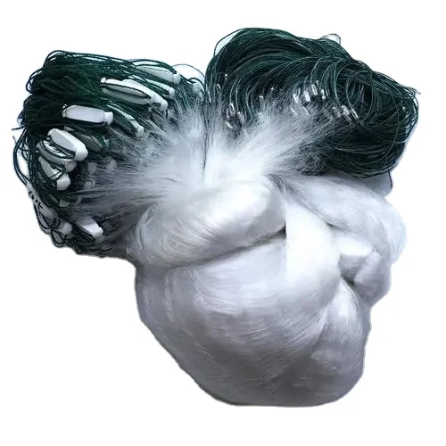 Chinese factory direct sales high quality nylon monofilaments shrimp nets crab nets three layers fishing gill nets