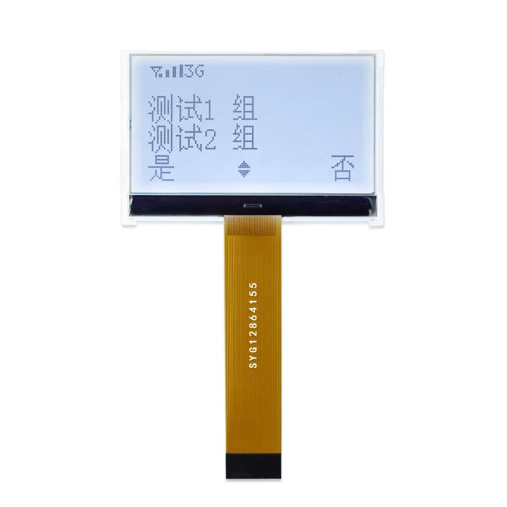 Fstn 128x64 COG графический ЖК-экран ST7565R IC 34-pin параллельный 12864 монохромный дисплей