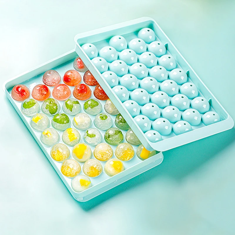 Ice Cube Mold Tray Custom Shape Fancy Silicone Ice Cream Tubs Stampi Silicone 3d with CE / EU Certification 60g 22.8x11.5x2