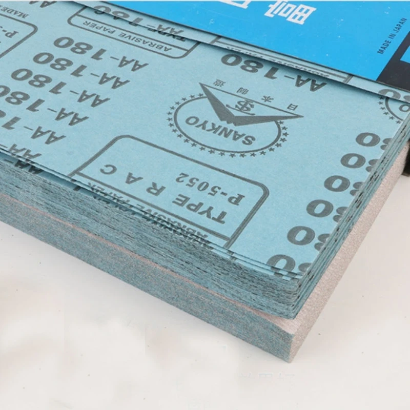 japan sankyo abrasive aluminium oxide electro coated sanding paper dry sandpaper for wood