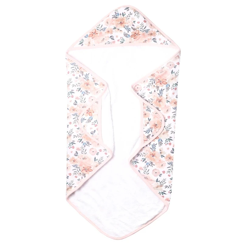 Hot Sale kids beach towel  95%bamboo 5%spandex Soft Baby hooded Towel