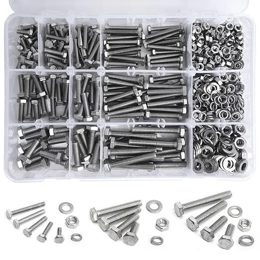 Custom Wholesale Fasteners Quick Release 304 Hex Head Wheel 8.8 M3 M6 Alloy Carbon Stainless Steel Black Bolt Nut And Fasten