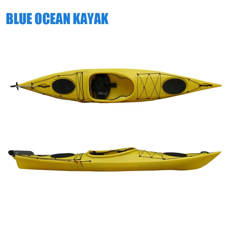 Single Plastic Cheap Sea Sit In Kayak from Blue Ocean Kayak