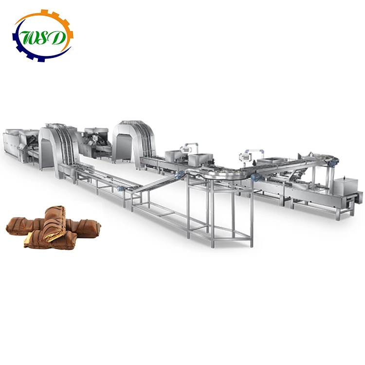 Commercial Ice Cream Maker Baking Equipment Low Consumption Biscuit Production Line Leisure Food Wafer Making Machine