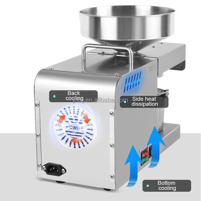 X5 Stainless Steel Oil Presser Automatic Home/Commercial  Oil Press Machine