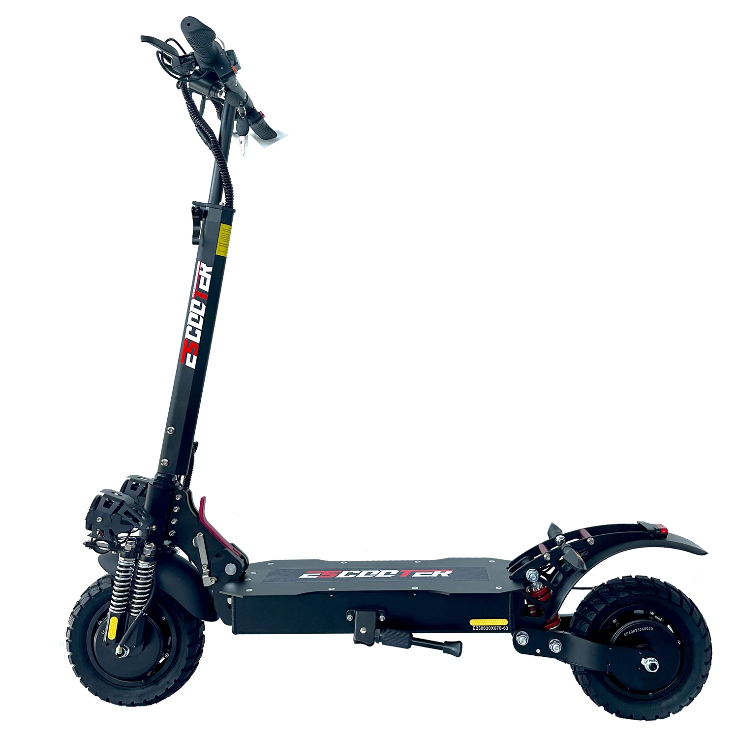 USA dual motor e scooter 2400W 48V 10 inch electric scooter long range powerful for adults dropshipping