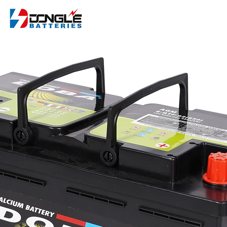 Wholesale Price 12v 92Ah Safety Rechargeable Car Starting AGM Lead Acid Auto Battery