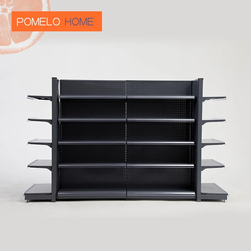 Pomelohome  storage wallamp shelving 5 shelves unit metal kitchen storage rack