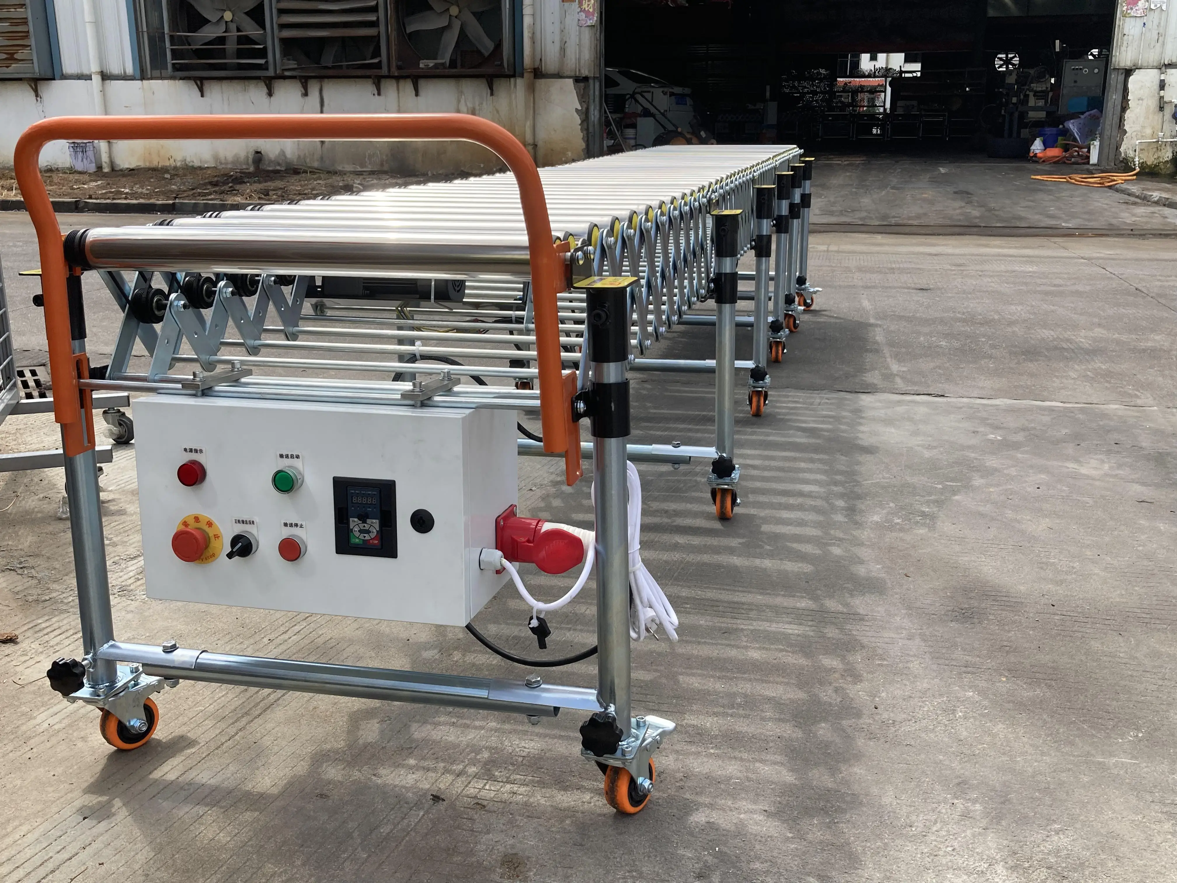 Factory Cheap Price Stainless Steel Motorized Flexible Gravity Conveyor Roller