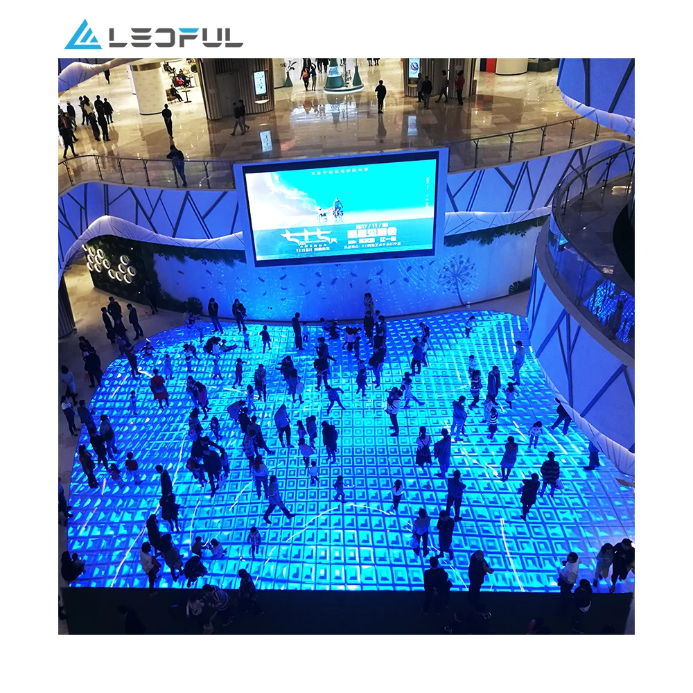 Фабричный интерактивный пол для торговых центров, мероприятий, отелей и ресторанов, Лидер продаж