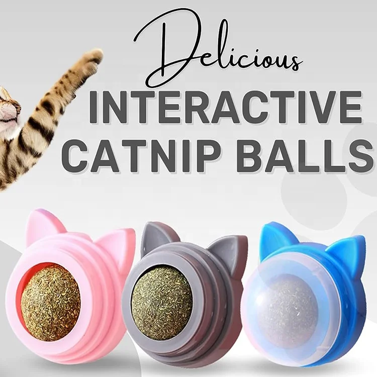 2023 New Product Banish Anxiety Essential Cat Accessory Cat Mint Ball