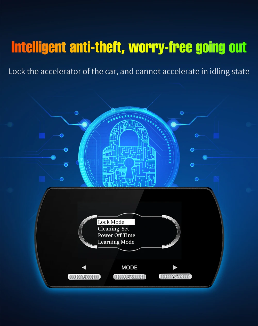 WIIYII Throttle Response F2 9 Drive 9-Mode Electronic Throttle Controller For Honda Toyota Ford Nissan