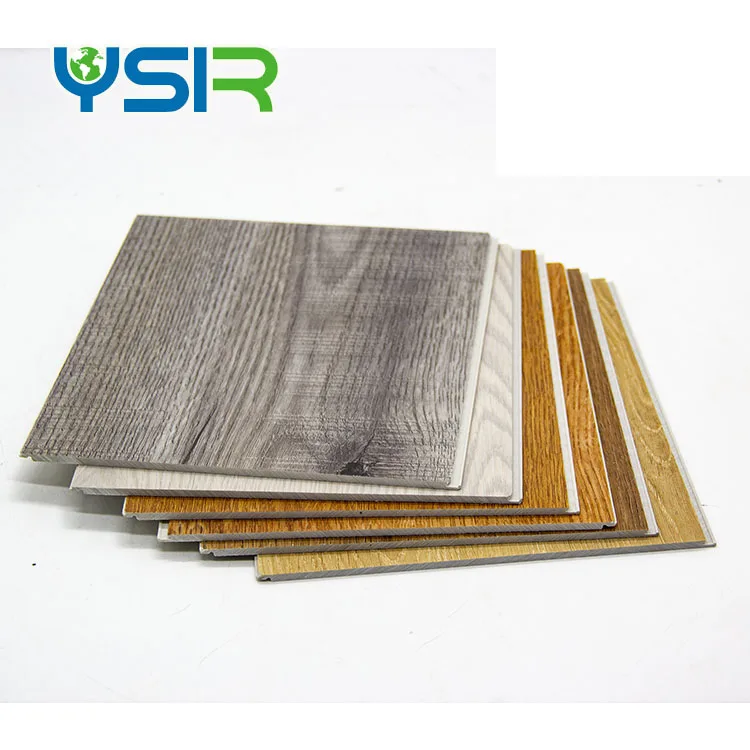 China Yansen New Design 4mm 5mm 6mm Thickness Vinyl Plank Floor Click Lock System SPC Flooring