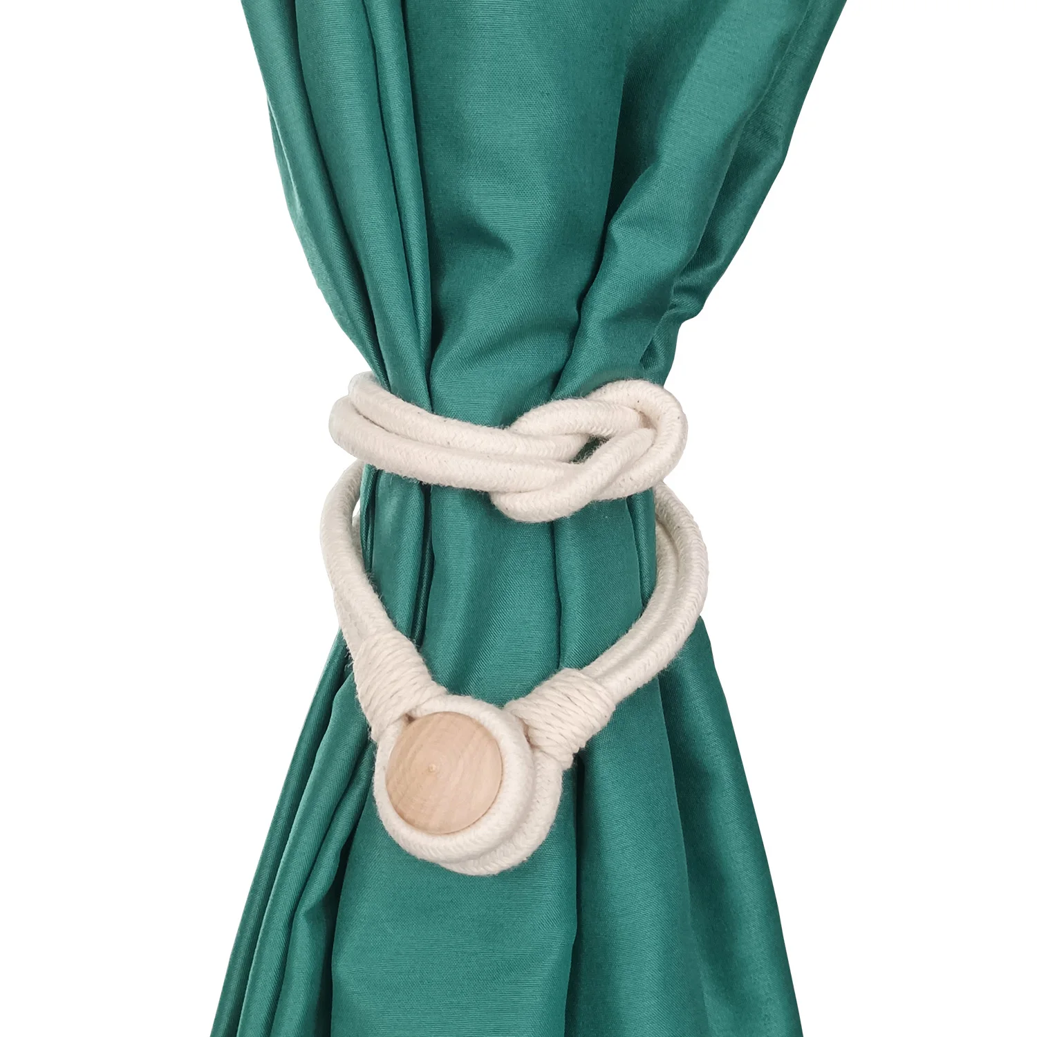 Magnetic curtain tie ropes curtain accessories tie backs window decorative magnetic curtain tiebacks