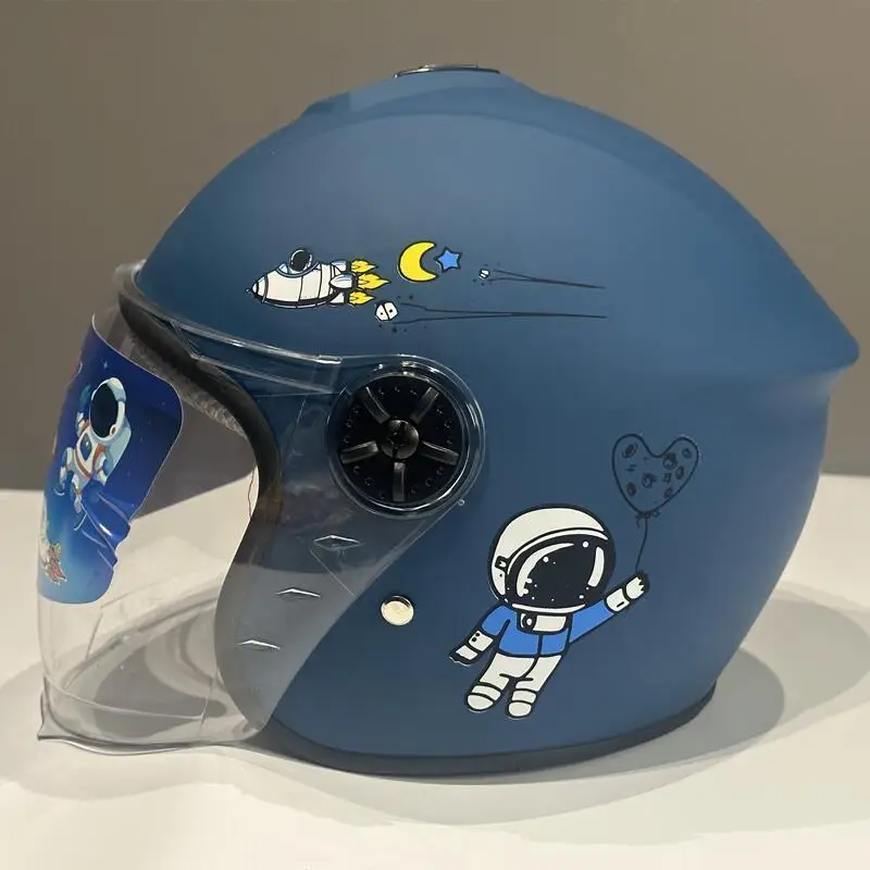 Adjustable Kids Motorbike Safety China Kids Baby Sports Bicycle Helmet Animal Helmet Fit System Kids Full Face Helmet