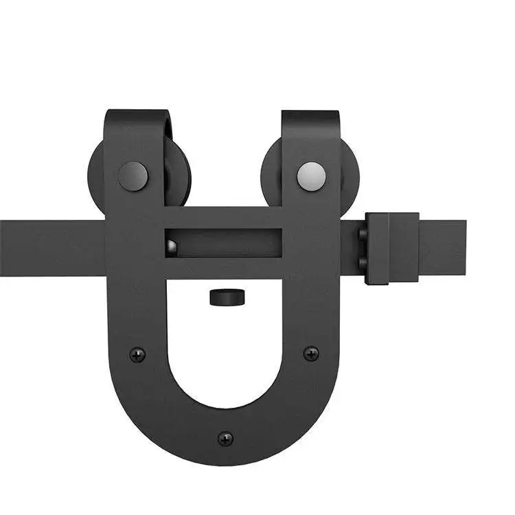 China Manufacturer Of Hot Sale Modern Style Carbon Steel Sliding Barn Door Wheels Hanging