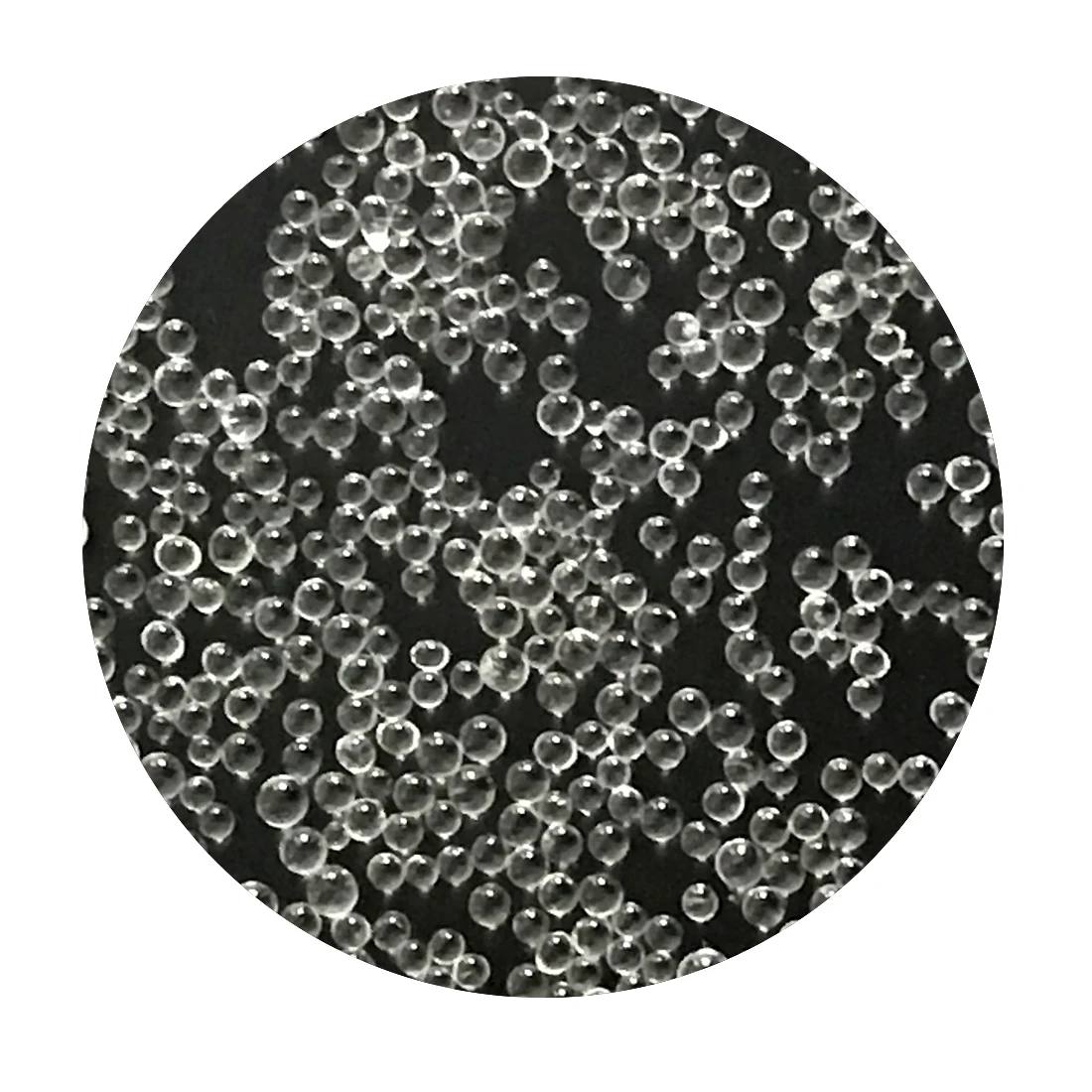 Supply high strength abrasive chips glass beads for weighted blanket