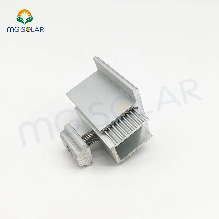 Wholesale Direct Sale Solar Panel Mounting Accessory Photovoltaic Related Product Rooftop Installation Adjustable Mid Clamp Kit