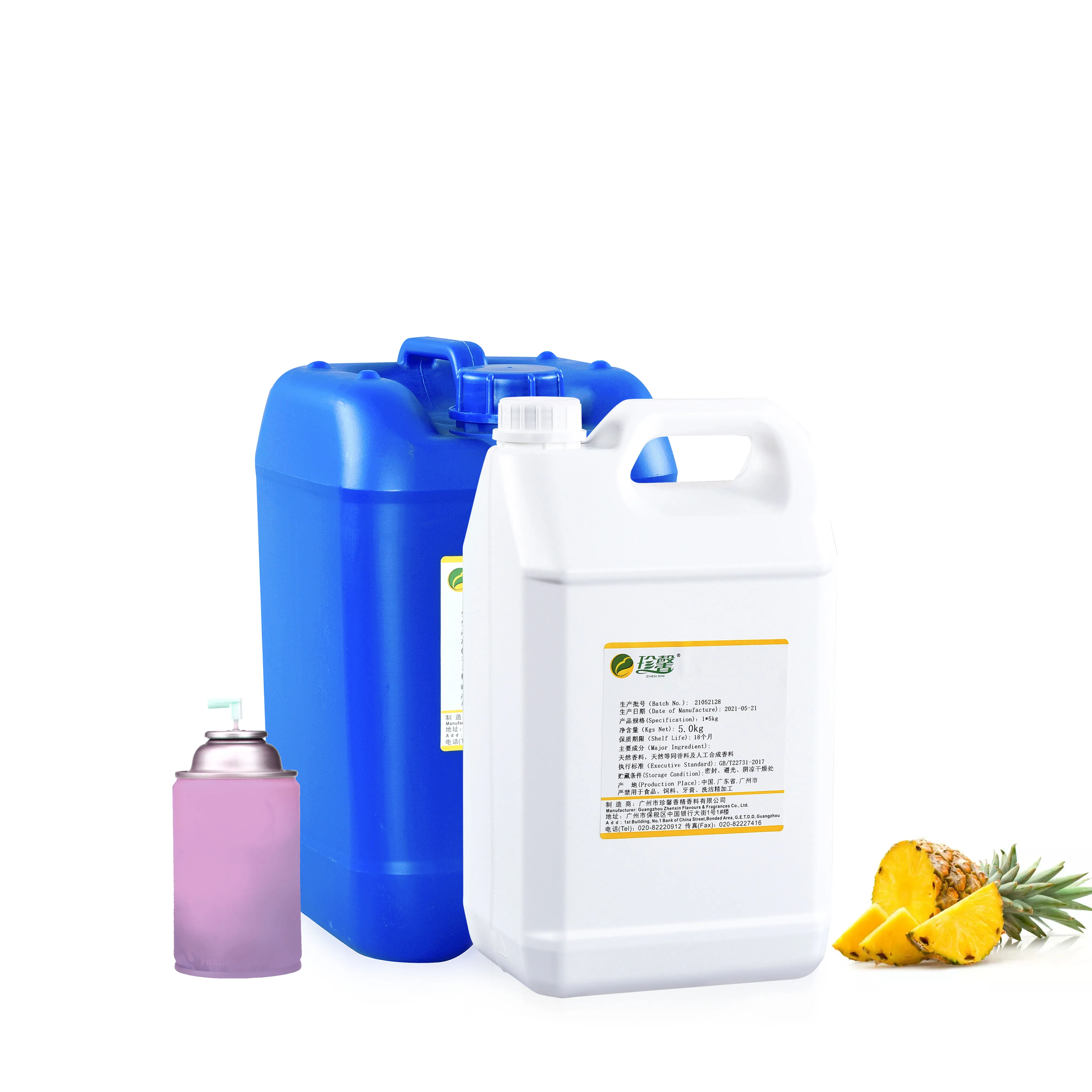 Wholesale Directly Supply Room Fragrance Oil 2022 Widespread Pineapple Scent Bulk Fragrance Oil Used for Car Air Freshener