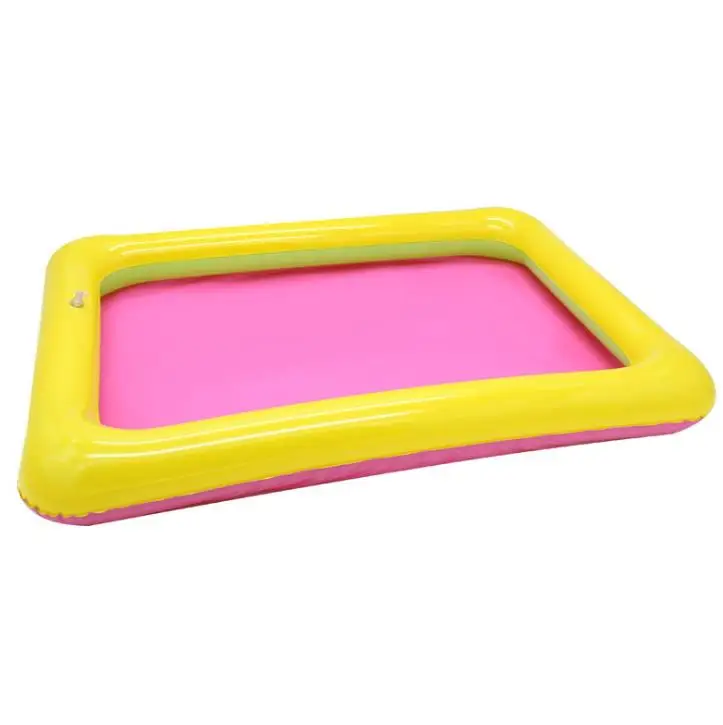 SP-325 Children Indoor Outdoor Play Inflatable Sand Tray PVC Toy Inflatable Pool Water Sand Table for Kid