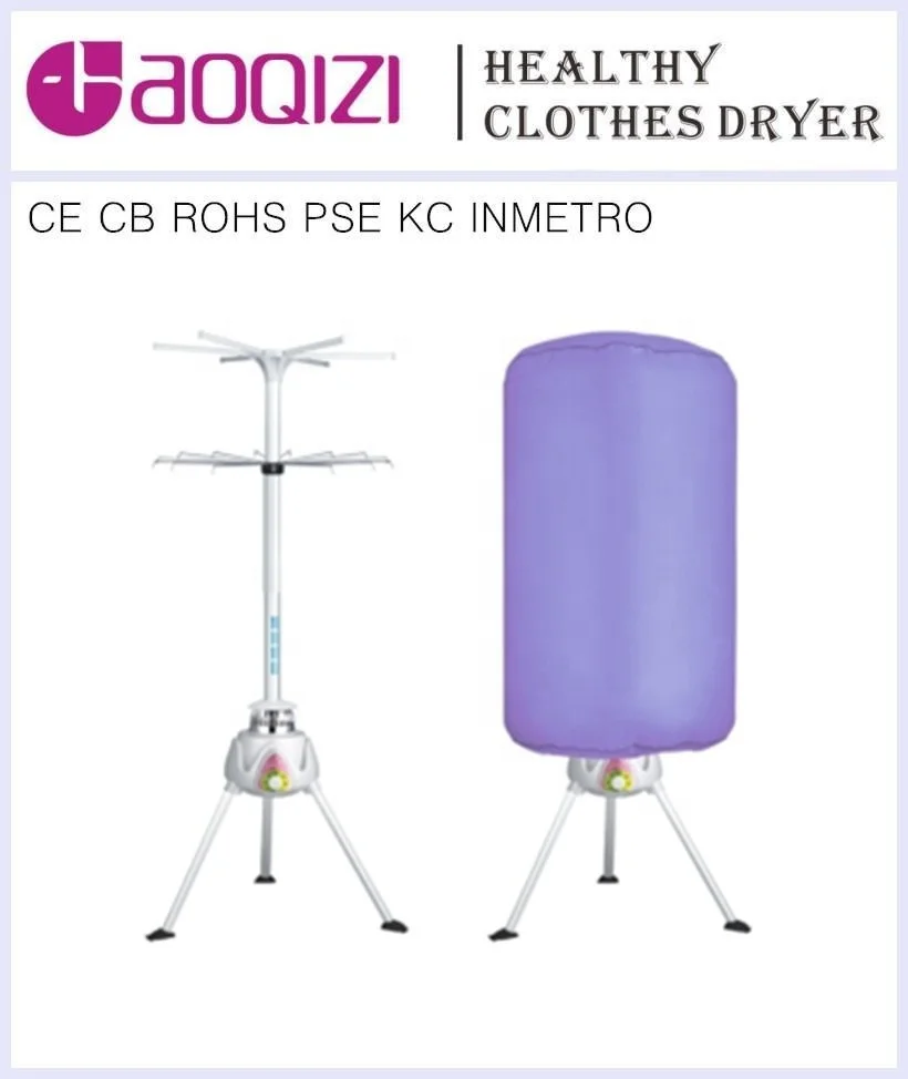 H-803 laundry dryer portable for clothes closet machine for homes heated mini dryer machine for clothes round dryer