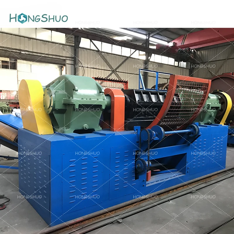 Scrap Tire Shredder Machine/ Tire Shredding Equipement High Output