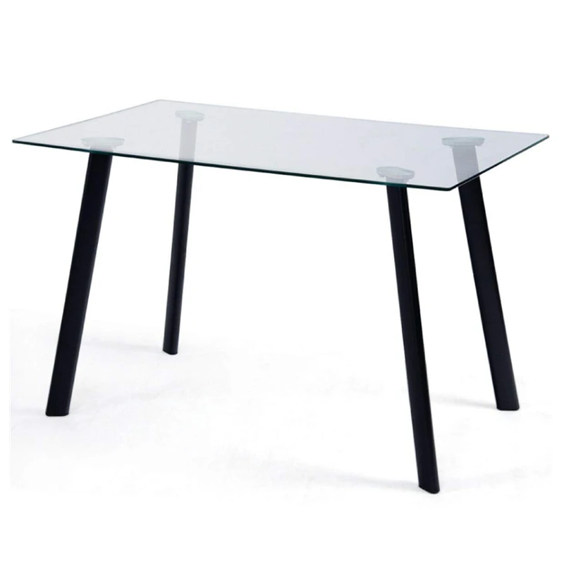 New arrival wedding furniture dining round dinning table set glass modern