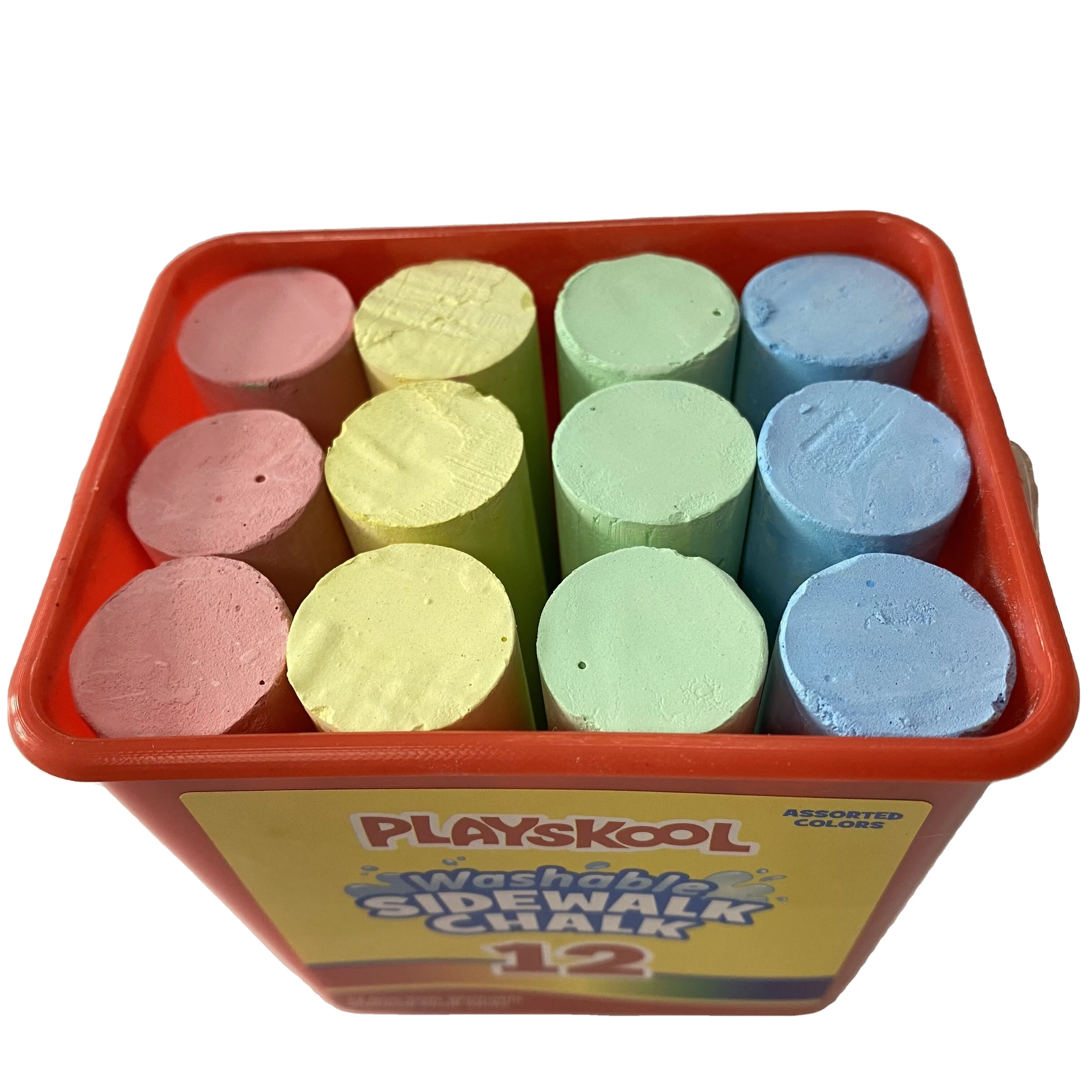 
4 inch four color chalk 