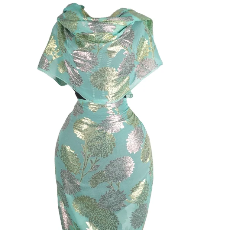 FAREASTEX New Arrival Silk Scarf for Somalian Batti Somali Garbasaar Fransawi Dirac