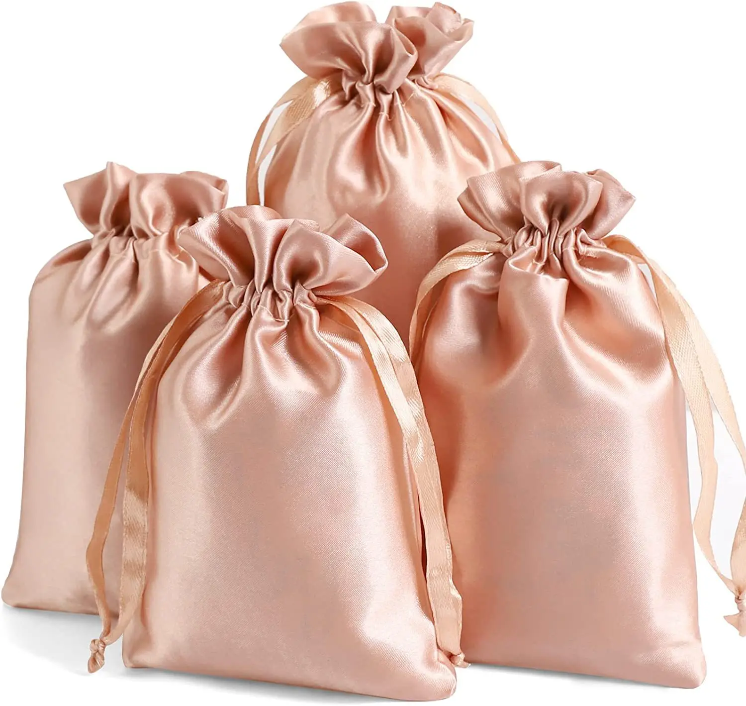 Hair Bundles Packaging Extension clear plastic Bags, Satin Human Weave Hair Box wig wholesale packaging bags for wigs/