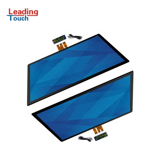 usb Large multi touchscreen 27 32 43 55 inch Capacitive Touch Screen Panel glass overlay kit