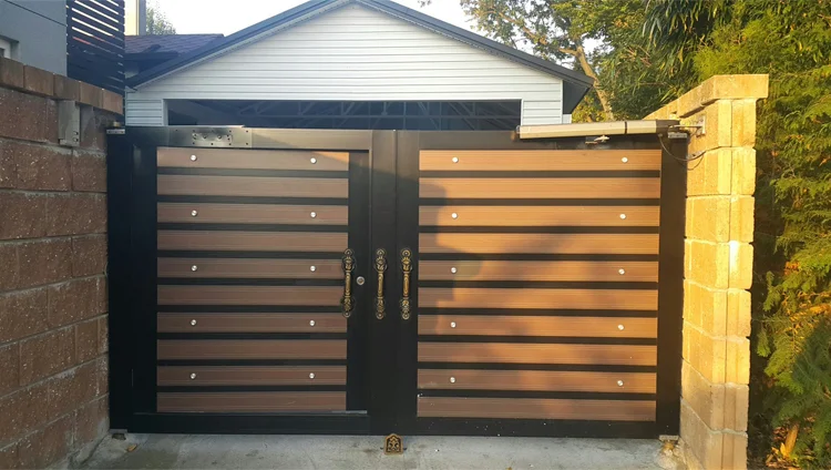 In Stock Solar Gate Opener Dual Arms Automatic 24Vdc Automation Swing Gate Operator Kit