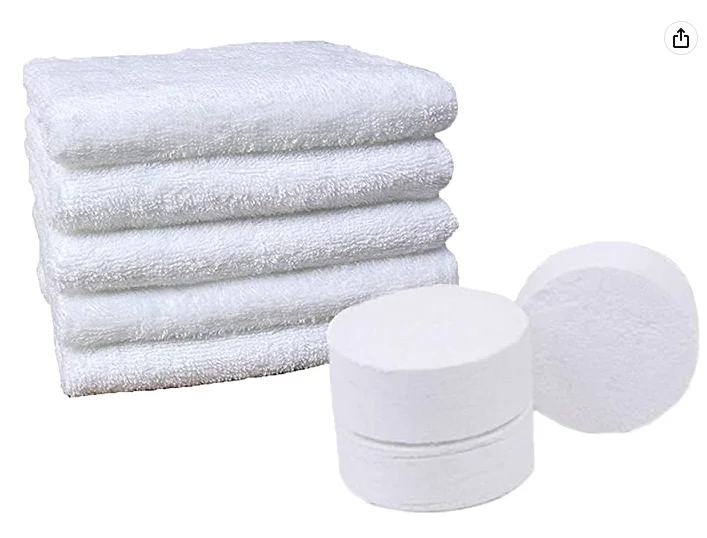 Soft Skin friendly Extra thick compression towel Disposable soft durable towel 100% cotton Family bathroom Travel camping