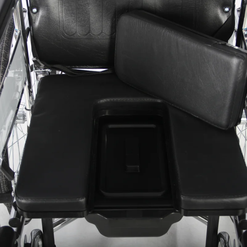 Hot sale multifunctional detachable armrests, foldable wheelchair, high backrest, fully tilted
