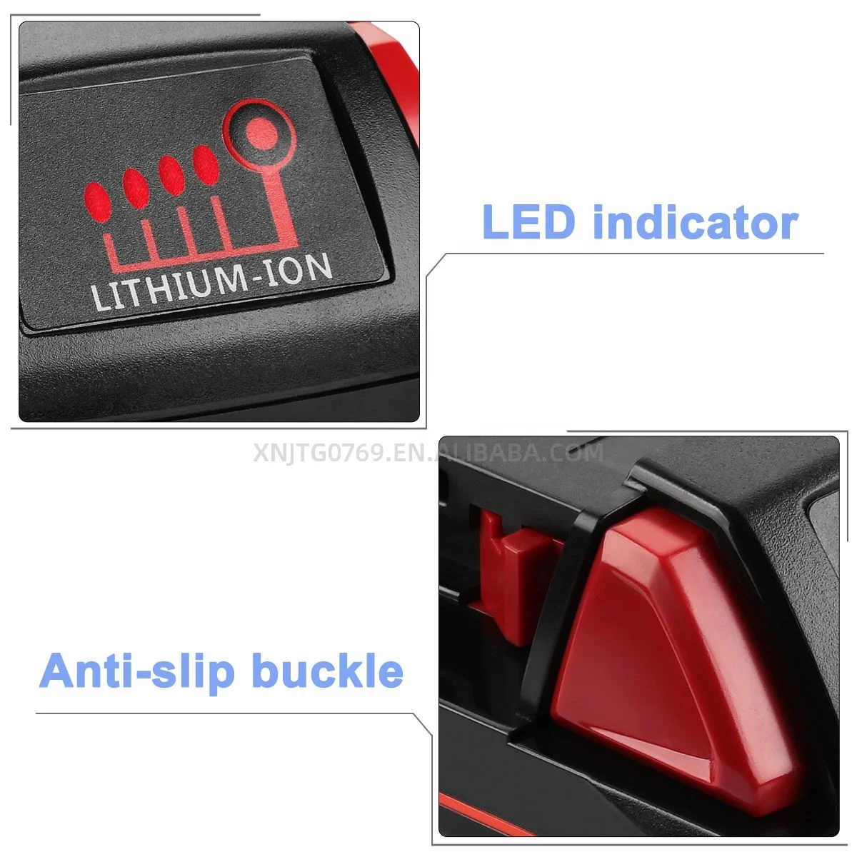 Ship from USA HOT Big Replacement Milwaukee 18V 9Ah battery M18B battery for Milwaukee battery m 18