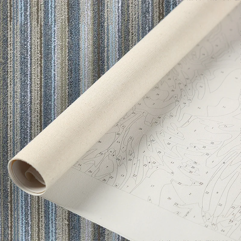 Animals Paint by Numbers DIY Paint by Numbers Cat Wolf Birds Rabbit Oil Painting Set Home Decor Wall Decor Adult Gift Artwork