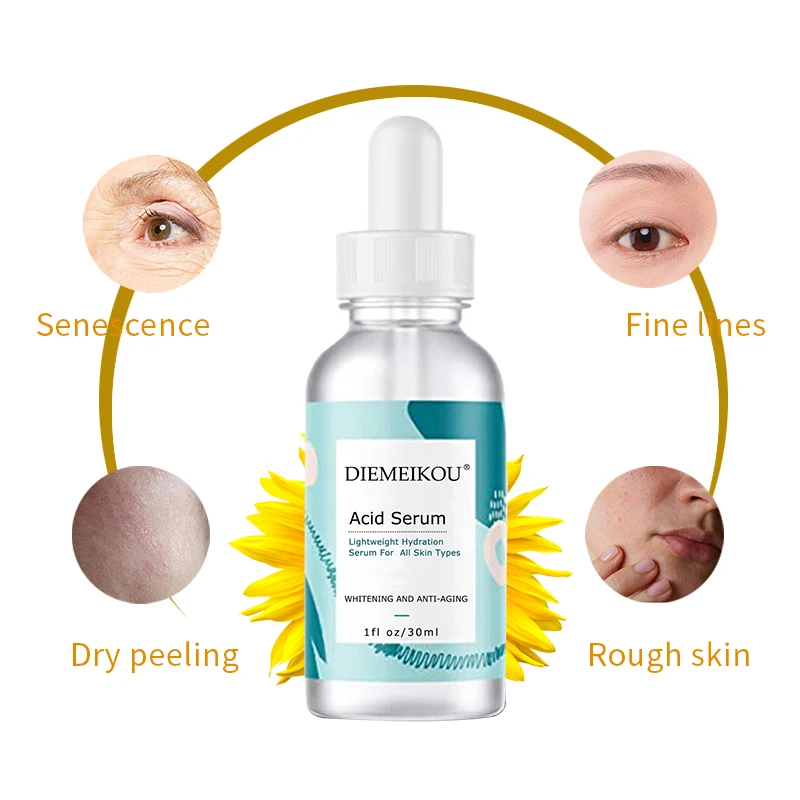 OEM private label 5 in 1 body lightening galactomyces pure vitamin c serum
