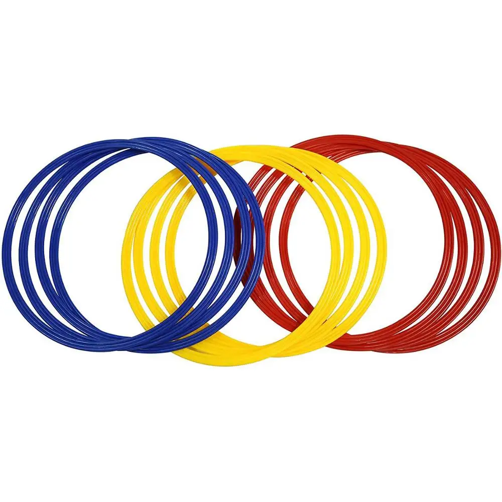 
40CM Round Ring Training Ladder Speed Soccer Training Hex Agility Football Agile Circle 