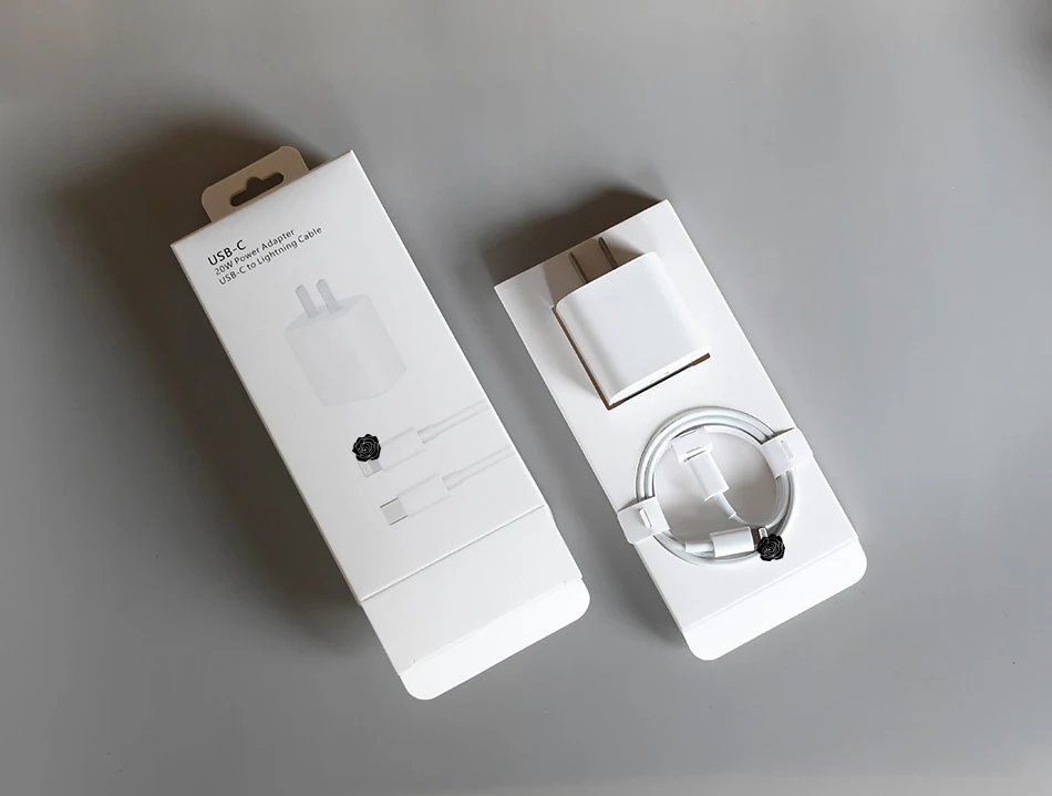 20W PD Fast Charging Original Type C Cable Adapter 14 13 12 Pro Max Wall EU US UK appl Charger For Iphone