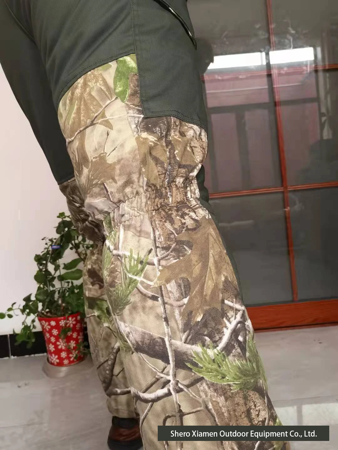 Outdoor Women Men Jungle Blaze Orange Cotton Soft Shell Wear Waterproof Hunting Camo Pants Hunting Trousers