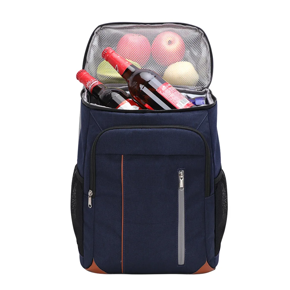 100% Leakpoof Large Capacity Thermal Cooler Backpack Custom Logo Multi-function Insulated Ice Wine Cooler Bag For Picnic