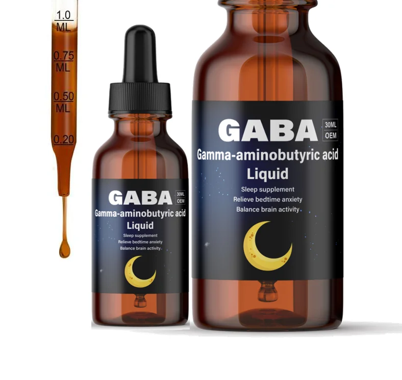 Жидкие капли gaba магниевые добавки для сна гамма-аминомасляная кислота
