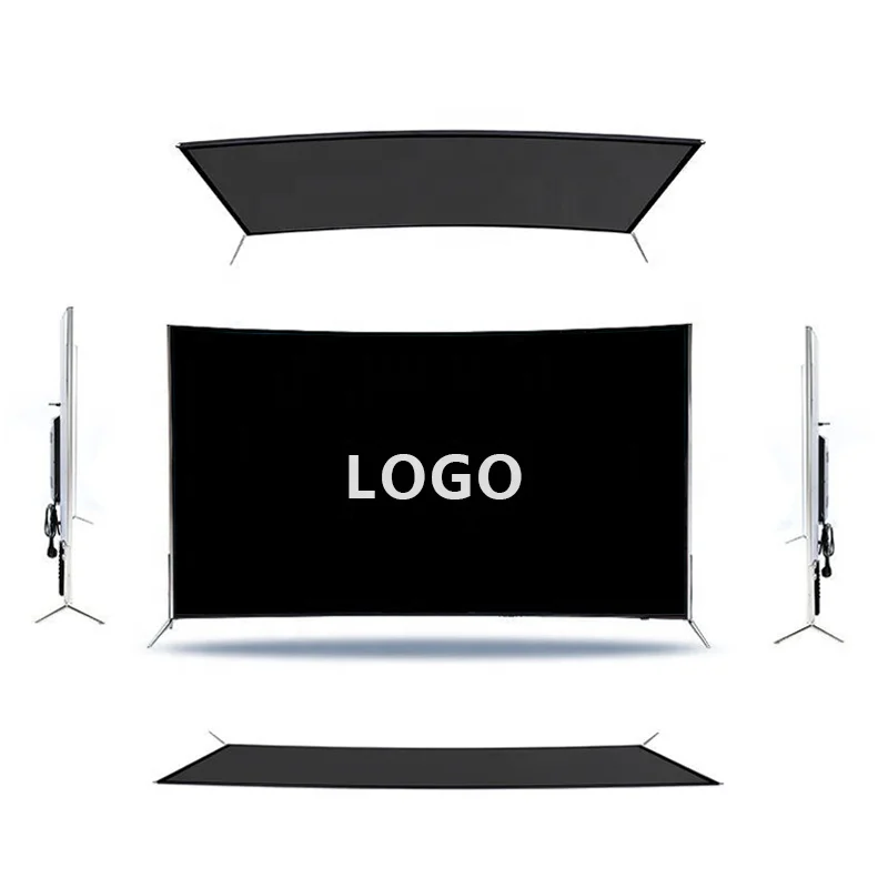 Cheap price 4K HD drop-resistant TV 65 inch Android Smart Television customize frame and package