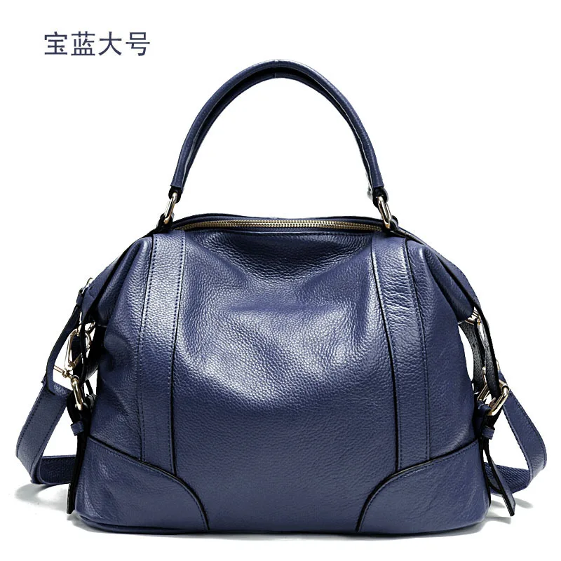Fashion Large capacity Genuine Leather Handbag Wholesale Womens Leather Handbags From china