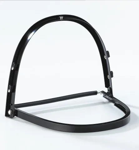 Protective surface screen face shield visor with safety helmet