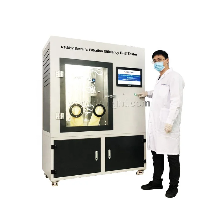 Bacterial Particle Efficiency BEF Tester Melt Blown BFE PFE 99 Testing Machine